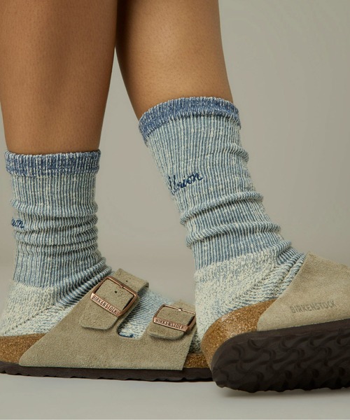 ROTOTO（ロトト）の「UNION x ROTOTO FRAME WORK SOCK（ソックス/靴下・メンズ・グレー系その他/ベージュ系その他/ブルー系その他/ピンク系その他・MEDIUM/LARGE/X-LARGE）」の12枚目の写真