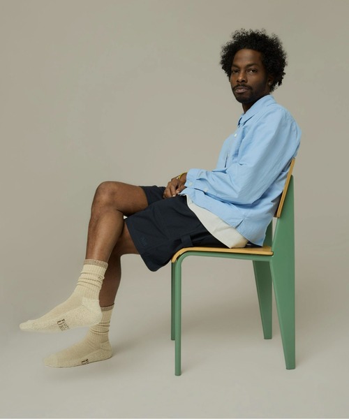 ROTOTO（ロトト）の「UNION x ROTOTO FRAME WORK SOCK（ソックス/靴下・メンズ・グレー系その他/ベージュ系その他/ブルー系その他/ピンク系その他・MEDIUM/LARGE/X-LARGE）」の11枚目の写真