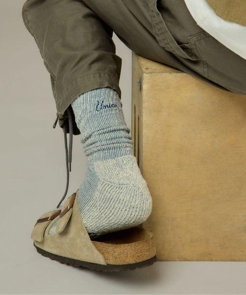 ROTOTO（ロトト）の「UNION x ROTOTO FRAME WORK SOCK（ソックス/靴下・メンズ・グレー系その他/ベージュ系その他/ブルー系その他/ピンク系その他・MEDIUM/LARGE/X-LARGE）」の10枚目の写真