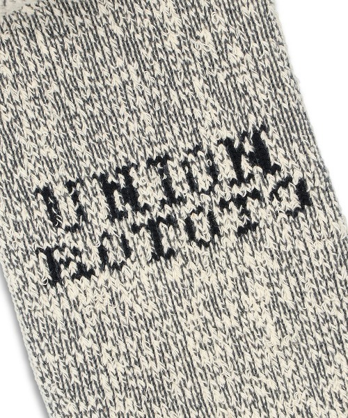 ROTOTO（ロトト）の「UNION x ROTOTO FRAME WORK SOCK（ソックス/靴下・メンズ・グレー系その他/ベージュ系その他/ブルー系その他/ピンク系その他・MEDIUM/LARGE/X-LARGE）」の5枚目の写真