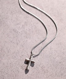 FUNALIVE | ABETTOR ミニクロスシンプルステンレスネックレス※45cm(ネックレス)