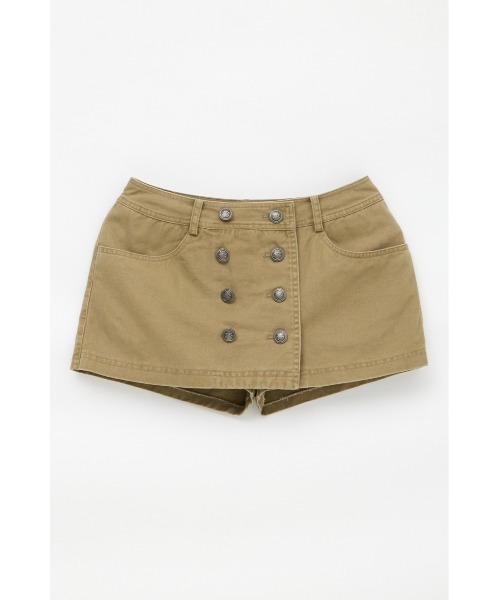 LAGUA GEM(ラグアジェム)の「NAPOLEON ミニスコート(その他パンツ・レディース・ベージュ/ブラック/カーキ・X-SMALL/SMALL/MEDIUM)」の2枚目の写真