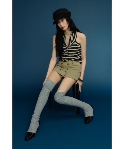 LAGUA GEM(ラグアジェム)の「NAPOLEON ミニスコート(その他パンツ・レディース・ベージュ/ブラック/カーキ・X-SMALL/SMALL/MEDIUM)」の9枚目の写真