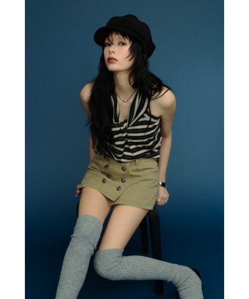 LAGUA GEM(ラグアジェム)の「NAPOLEON ミニスコート(その他パンツ・レディース・ベージュ/ブラック/カーキ・X-SMALL/SMALL/MEDIUM)」の10枚目の写真