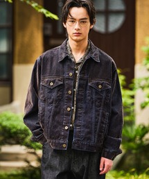 niko and... | Flocked Denim Jacket [niko and ...JEANS](デニムジャケット)