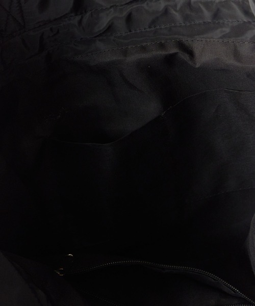 Chick(チック)の「【2WAY】【A4サイズ対応】Water-Repellent 2-Way Drawstring Multi-Pocket Bag / 撥水2WAY 巾着仕様 マルチポケットバッグ y2k 韓国系 レディース 2026年 夏 夏服(バックパック/リュック・メンズ・ブラック/カーキ・FREE)」の6枚目の写真