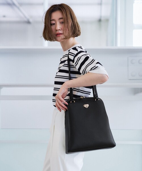 grove（グローブ）の「オコシポケット2WAYリュック（バックパック/リュック・レディース・ブラック/ナチュラル/ブラウン系・00）」の4枚目の写真
