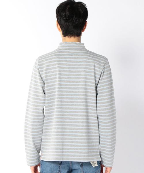 coen(コーエン)の「バスクボーダーモックネックカットソー(Tシャツ/カットソー・メンズ・ホワイト/グレー/ネイビー・LARGE/X-LARGE/MEDIUM/SMALL)」の16枚目の写真