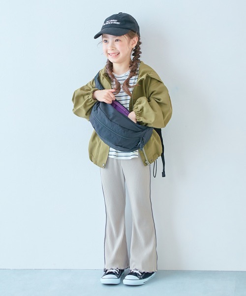 devirock(デビロック)の「えらべる総柄&メロウデザイン リブフレアパンツ(その他パンツ・キッズ・ブラック系その他/ブルー系その他/ライラック系/ライトグレー/ブラック/ダークブラウン/ホワイト系その他・150cm/160cm/110cm/120cm/130cm/140cm/100cm)」の11枚目の写真