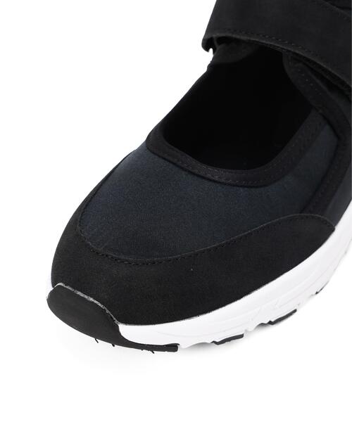 NATURAL BEAUTY BASIC（ナチュラルビューティーベーシック）の「メリージェーンスニーカー（スニーカー・レディース・カーキ/ブラック・SMALL/MEDIUM/LARGE）」の6枚目の写真