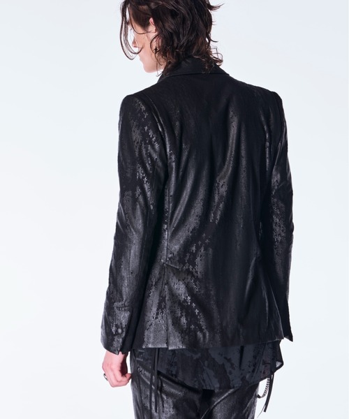 kiryuyrik(キリュウキリュウ)の「kiryuyrik/キリュウキリュウ/Peaked Jacket(テーラードジャケット・メンズ・ブラック・MEDIUM/SMALL/LARGE)」の2枚目の写真