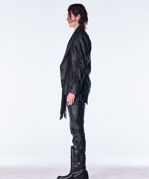kiryuyrik(キリュウキリュウ)の「kiryuyrik/キリュウキリュウ/Peaked Jacket(テーラードジャケット・メンズ・ブラック・MEDIUM/SMALL/LARGE)」の6枚目の写真