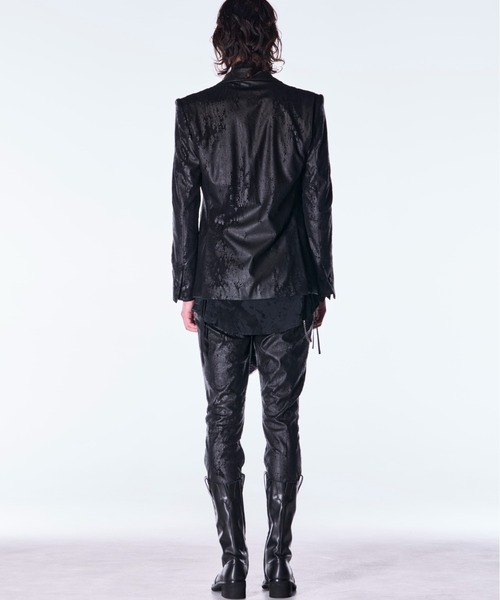 kiryuyrik(キリュウキリュウ)の「kiryuyrik/キリュウキリュウ/Peaked Jacket(テーラードジャケット・メンズ・ブラック・MEDIUM/SMALL/LARGE)」の5枚目の写真