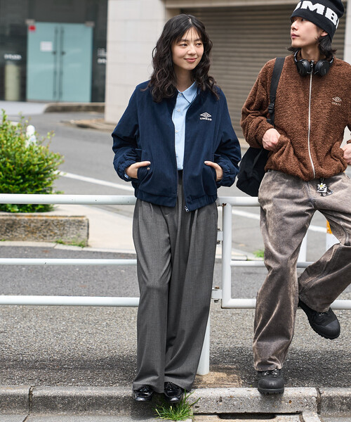 FREAK'S STORE(フリークスストア)の「タック ワイドパンツ/イージーパンツ(スラックス・レディース・ブラウン/ベージュ/チャコール・MEDIUM/SMALL)」の19枚目の写真