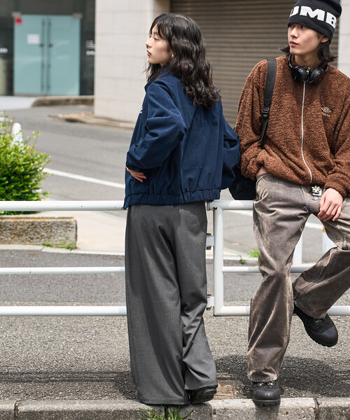 FREAK'S STORE(フリークスストア)の「タック ワイドパンツ/イージーパンツ(スラックス・レディース・ブラウン/ベージュ/チャコール・MEDIUM/SMALL)」の20枚目の写真