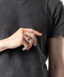 【TOM WOOD / トムウッド】ID Band Ring / アイディー バンド リング シルバー