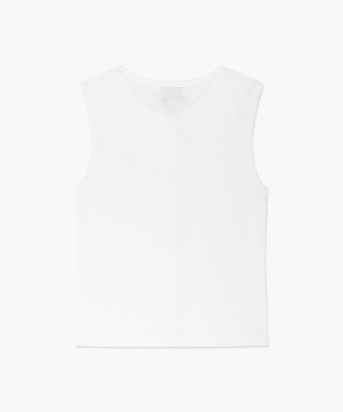 MARITHE + FRANCOIS GIRBAUD(マリテフランソワジルボー)の「W BUTTON UP SLEEVELESS(Tシャツ/カットソー・レディース・ライトブルー/White・MEDIUM/SMALL)」の17枚目の写真