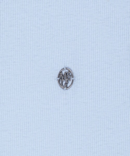 MARITHE + FRANCOIS GIRBAUD(マリテフランソワジルボー)の「W BUTTON UP SLEEVELESS(Tシャツ/カットソー・レディース・ライトブルー/White・MEDIUM/SMALL)」の10枚目の写真