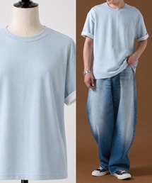 袖裏配色使い 半袖Tシャツ OXA