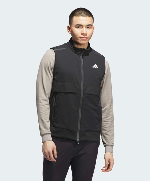 adidas(アディダス)の「アルティメット365 ツアー フロストガード フルジップ ベスト【adidas Golf/アディダスゴルフ】(ダウンベスト・メンズ・ブラック・X-LARGE/LARGE/MEDIUM/XX-LARGE)」の1枚目の写真