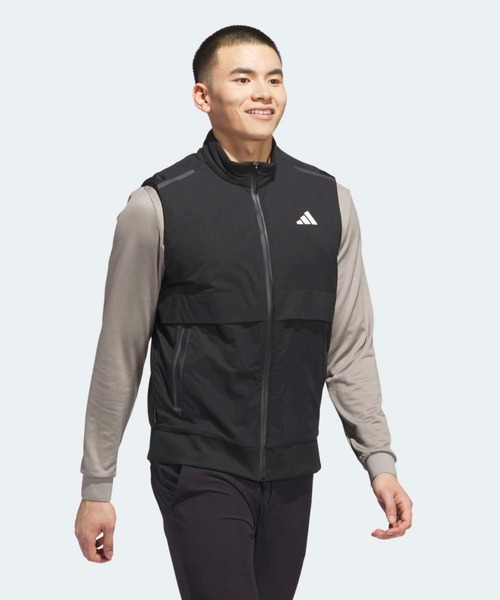 adidas(アディダス)の「アルティメット365 ツアー フロストガード フルジップ ベスト【adidas Golf/アディダスゴルフ】(ダウンベスト・メンズ・ブラック・X-LARGE/LARGE/MEDIUM/XX-LARGE)」の3枚目の写真