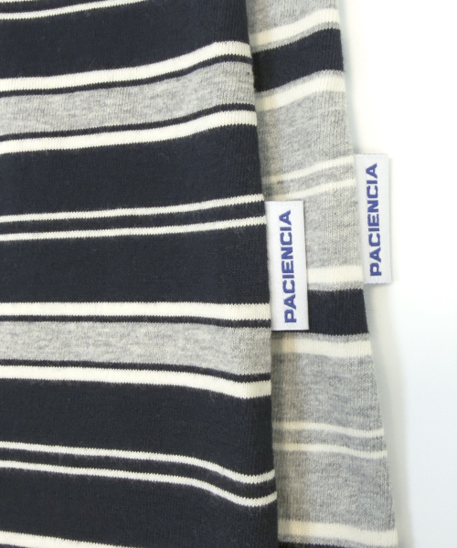 PACIENCIA（パシエンシア）の「コンフォートストライプオーバーサイズ半袖NAVY（Tシャツ/カットソー・メンズ・その他・LARGE/X-LARGE/XX-LARGE）」の10枚目の写真