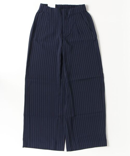 BANANA REPUBLIC FACTORY STORE(バナナリパブリック ファクトリーストア)の「BANANA REPUBLIC FACTORY STORE クレーププリーツワイドレッグトラウザーパンツ(その他パンツ・レディース・ネイビー/アイボリー/ブラック・0/6/4/2/8)」の9枚目の写真