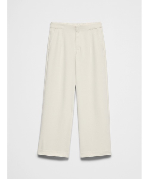 BANANA REPUBLIC FACTORY STORE(バナナリパブリック ファクトリーストア)の「BANANA REPUBLIC FACTORY STORE クレーププリーツワイドレッグトラウザーパンツ(その他パンツ・レディース・ネイビー/アイボリー/ブラック・0/6/4/2/8)」の7枚目の写真
