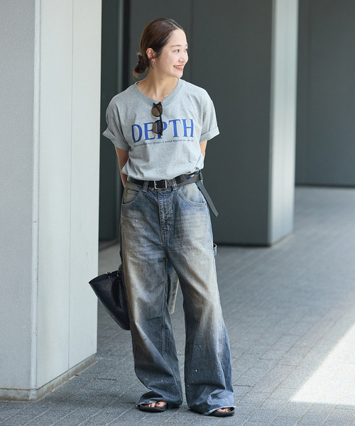 JOURNAL STANDARD(ジャーナルスタンダード)の「10.7OZ DENIM PAINTER パンツ(デニムパンツ・レディース・ブルー系その他・42/36/40/38)」の13枚目の写真