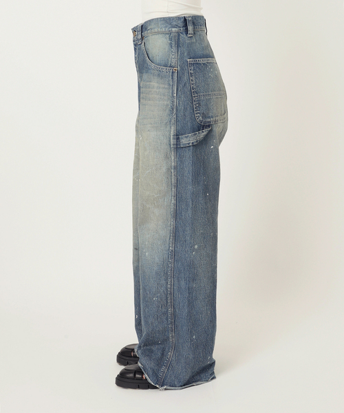 JOURNAL STANDARD(ジャーナルスタンダード)の「10.7OZ DENIM PAINTER パンツ(デニムパンツ・レディース・ブルー系その他・42/36/40/38)」の20枚目の写真