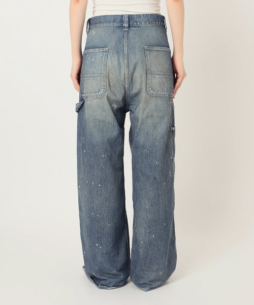 JOURNAL STANDARD(ジャーナルスタンダード)の「10.7OZ DENIM PAINTER パンツ(デニムパンツ・レディース・ブルー系その他・42/36/40/38)」の21枚目の写真