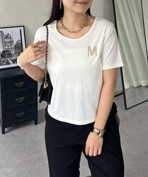 prose verse | 【接触冷感】前後2wayセンタースリットクロップドTシャツ(Tシャツ/カットソー)