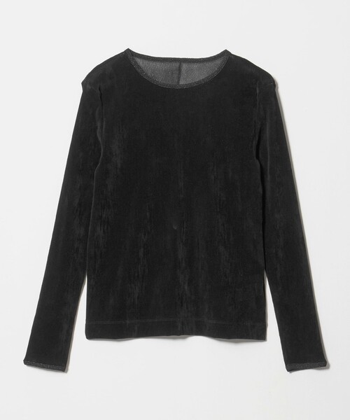 green label relaxing(グリーンレーベルリラクシング)の「シアー フロッキー ラメ ロングスリーブ プルオーバー(Tシャツ/カットソー・レディース・その他1・FREE)」の16枚目の写真