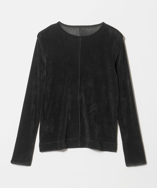 green label relaxing(グリーンレーベルリラクシング)の「シアー フロッキー ラメ ロングスリーブ プルオーバー(Tシャツ/カットソー・レディース・その他1・FREE)」の17枚目の写真