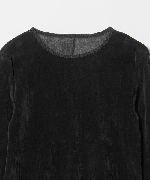 green label relaxing(グリーンレーベルリラクシング)の「シアー フロッキー ラメ ロングスリーブ プルオーバー(Tシャツ/カットソー・レディース・その他1・FREE)」の18枚目の写真