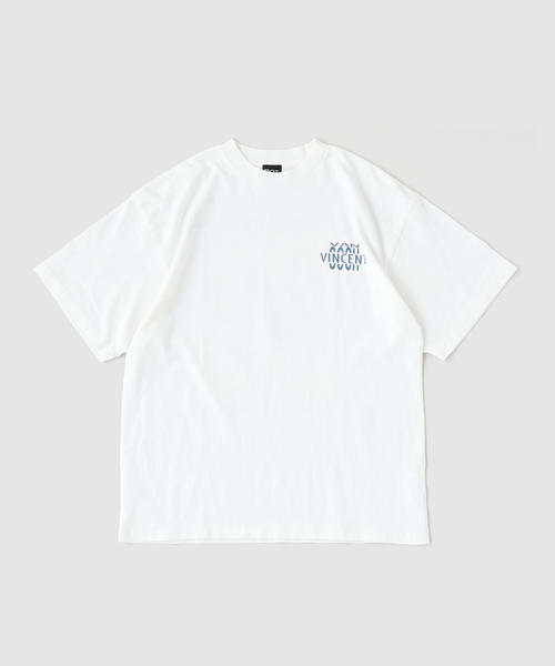 417 EDIFICE(フォーワンセブンエディフィス)の「NOT OEM Sunflowers TEE(Tシャツ/カットソー・メンズ・ネイビー/ホワイト・LARGE/MEDIUM)」の1枚目の写真