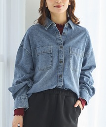 デニムゆるシャツ