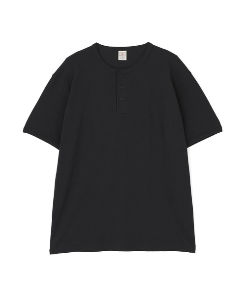 AVIREX(アヴィレックス)の「《DAILY/デイリー》BIG SIZE RIB S/S HENLEY NECK T-SHIRT / ビックサイズ リブ 半袖 ヘンリーネック Tシャツ / AVIREX / アヴィレックス(Tシャツ/カットソー・メンズ・グレー/オリーブ/ホワイト/ブラック/チャコール・XXX-LARGE/XXXX-LARGE/XXXXX-LARGE/XX-LARGE)」の19枚目の写真