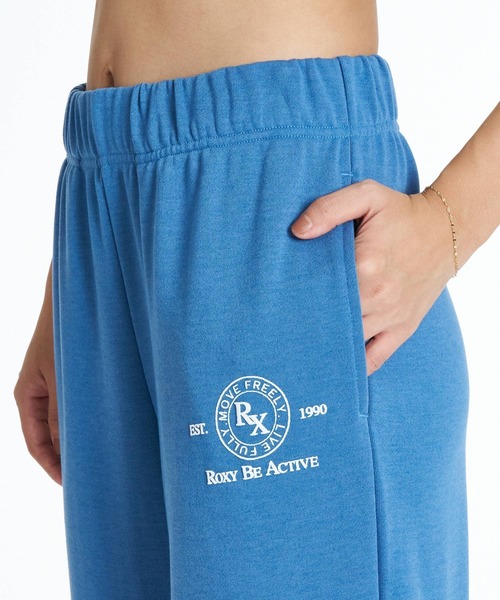 ROXY(ロキシー)の「ROXY FITNESS SIDEWALK WIDE PANTS サーモコントロール スウェットパンツ /速乾/UVカット 【2026年秋冬モデル】/ロキシー(スウェットパンツ・レディース・オフホワイト/ブルー/ブラック・SMALL/MEDIUM/LARGE)」の12枚目の写真