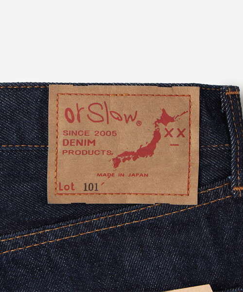 orSlow(オアスロウ)の「orSlow | 101 DAD'S FIT DENIM PANTS MEN(デニムパンツ・メンズ・インディゴブルー・3)」の16枚目の写真