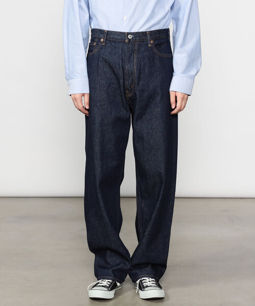 orSlow(オアスロウ)の「orSlow | 101 DAD'S FIT DENIM PANTS MEN(デニムパンツ・メンズ・インディゴブルー・3)」の6枚目の写真