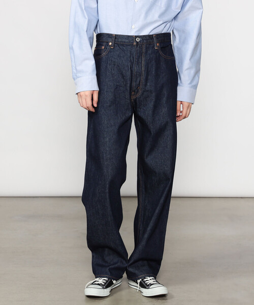 orSlow(オアスロウ)の「orSlow | 101 DAD'S FIT DENIM PANTS MEN(デニムパンツ・メンズ・インディゴブルー・3)」の4枚目の写真