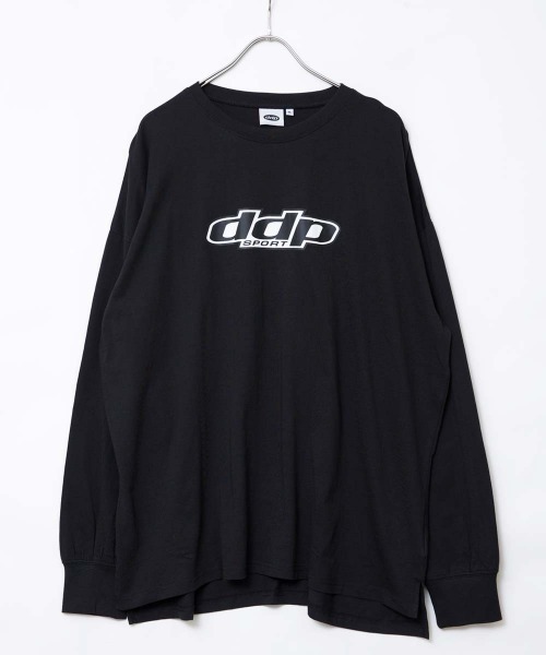 ddp（ディーディーピー）の「DDP プリントBIGロンT（Tシャツ/カットソー・メンズ・ブラック系1/ブラック/ネイビー/チャコールグレー/オフホワイト/ブラック系3/ホワイト系1/オレンジ/ダークグリーン/ライトグレー系1/ブラック系2/ホワイト系2/ネイビー系1/ホワイト系3/グレー系1・M/XL/L）」の17枚目の写真