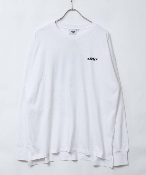 ddp（ディーディーピー）の「DDP プリントBIGロンT（Tシャツ/カットソー・メンズ・ブラック系1/ブラック/ネイビー/チャコールグレー/オフホワイト/ブラック系3/ホワイト系1/オレンジ/ダークグリーン/ライトグレー系1/ブラック系2/ホワイト系2/ネイビー系1/ホワイト系3/グレー系1・M/XL/L）」の19枚目の写真
