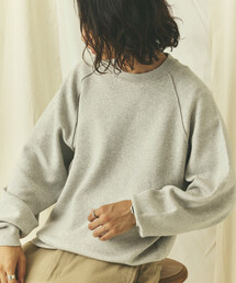 限定展開 Relax Fit リラックスフィット スウェットライク クルーネック ニット