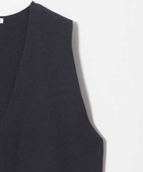 A DAY IN THE LIFE UNITED ARROWS(アデイインザライフユナイテッドアローズ)の「Vネックベスト+シャツ ‐セットアイテム・ウォッシャブル‐<A DAY IN THE LIFE>(ニット/セーター・レディース・ネイビー/ダークブラウン/ダークグレー・FREE)」の13枚目の写真