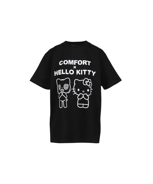 COMFORT（コンフォート）の「COMFORT X KT T-SHIRT（Tシャツ/カットソー・レディース・ホワイト/ブラック・X-LARGE/LARGE/MEDIUM）」の2枚目の写真