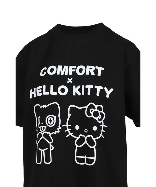COMFORT（コンフォート）の「COMFORT X KT T-SHIRT（Tシャツ/カットソー・レディース・ホワイト/ブラック・X-LARGE/LARGE/MEDIUM）」の6枚目の写真