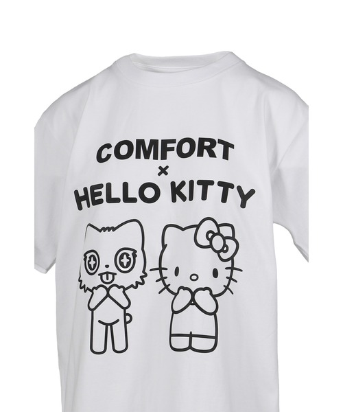 COMFORT（コンフォート）の「COMFORT X KT T-SHIRT（Tシャツ/カットソー・レディース・ホワイト/ブラック・X-LARGE/LARGE/MEDIUM）」の3枚目の写真