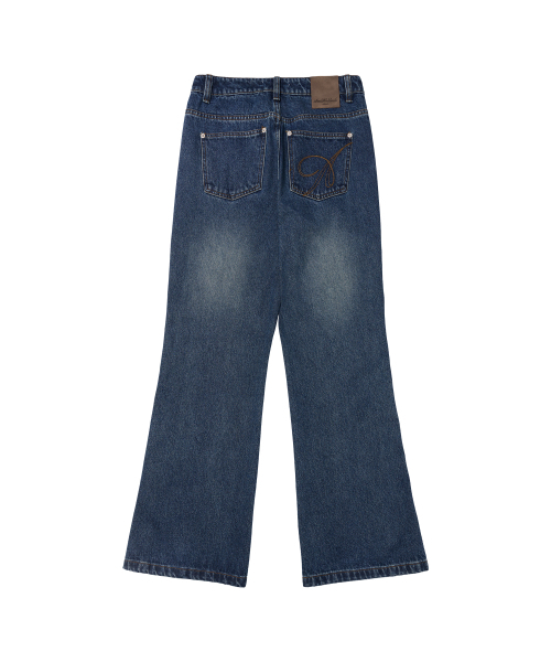 AMESWORLDWIDE(アメスワールドワイド)の「CLASSIC BOOT CUT DENIM PANTS BLUE(デニムパンツ・レディース・その他・SMALL/MEDIUM/LARGE)」の3枚目の写真